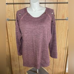 Always Indigo Women's Pink Top SZ - See Measurements